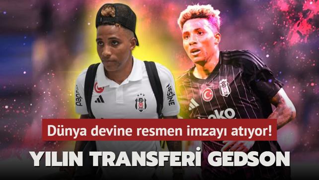 Yln transferi Gedson Fernandes! Dnya devine resmen imzay atyor...