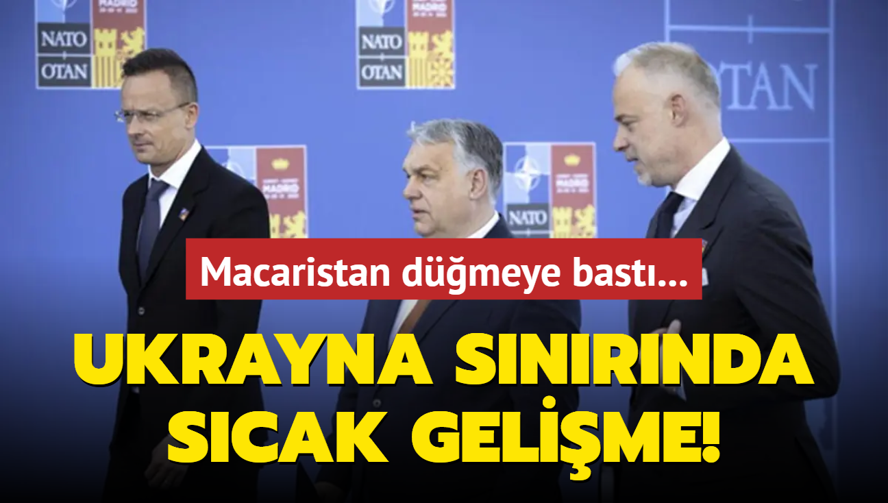 Macaristan dmeye bast... Ukrayna snrnda scak gelime!