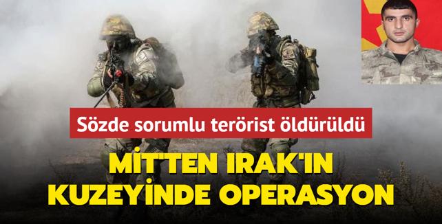 MT'ten Irak'n kuzeyinde operasyon... Szde sorumlu terrist ldrld