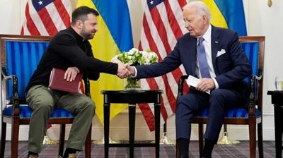 ABD ynetimi dmeye bast... Biden'dan Ukrayna'ya bir kyak daha