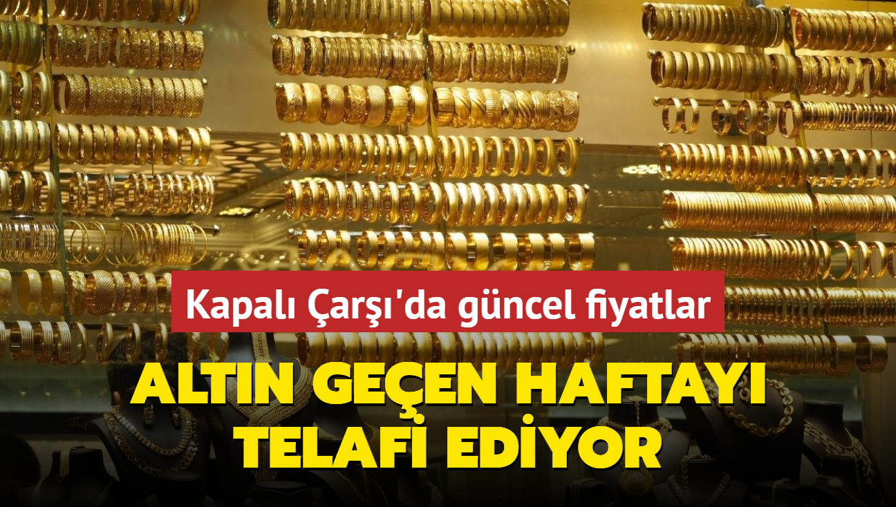 Altn fiyatlar ne kadar" Gram altn ka lira" te Kapal ar'da 22 Kasm 2024 gncel altn kuru fiyatlar (CANLI)