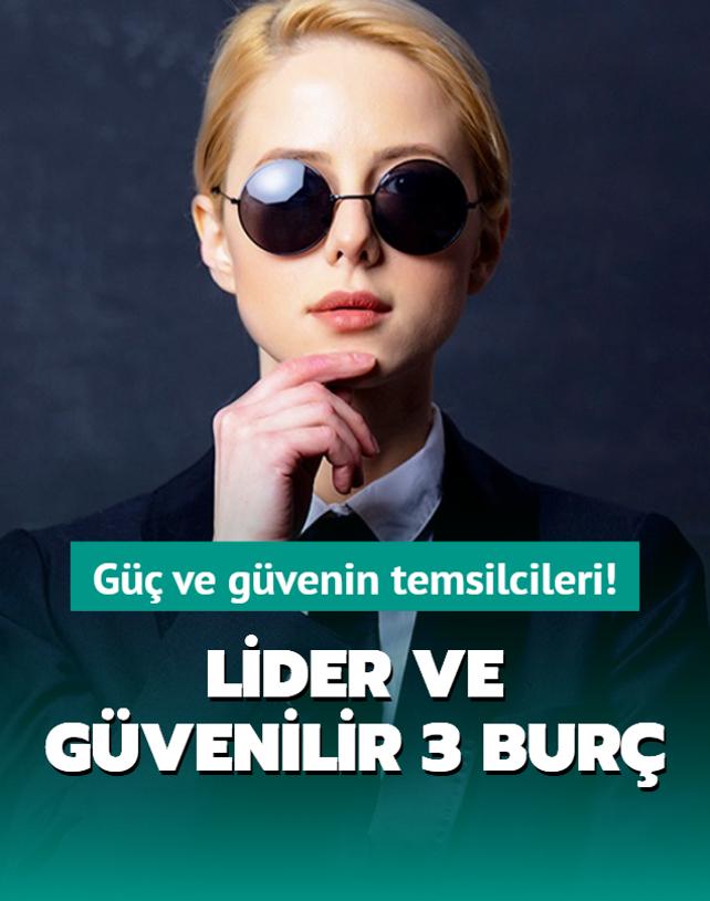 G ve gvenin temsilcileri: Doutan lider ve gvenilir 3 bur!