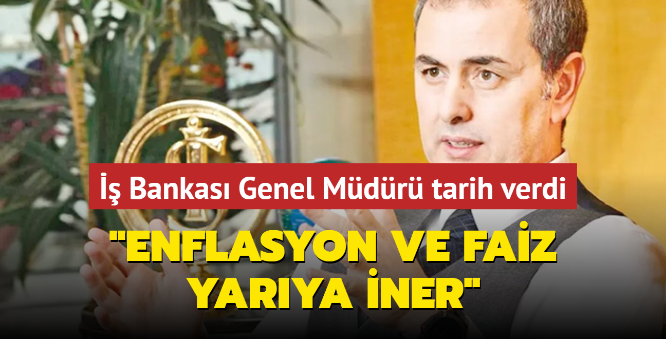  Bankas Genel Mdr Hakan Aran: 2025'te enflasyon ve faiz yarya iner