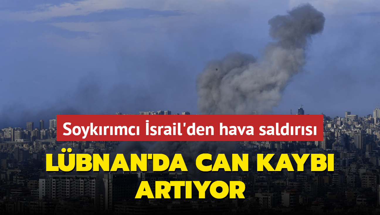 Soykrmc srail'den hava saldrs... Lbnan'da can kayb artyor