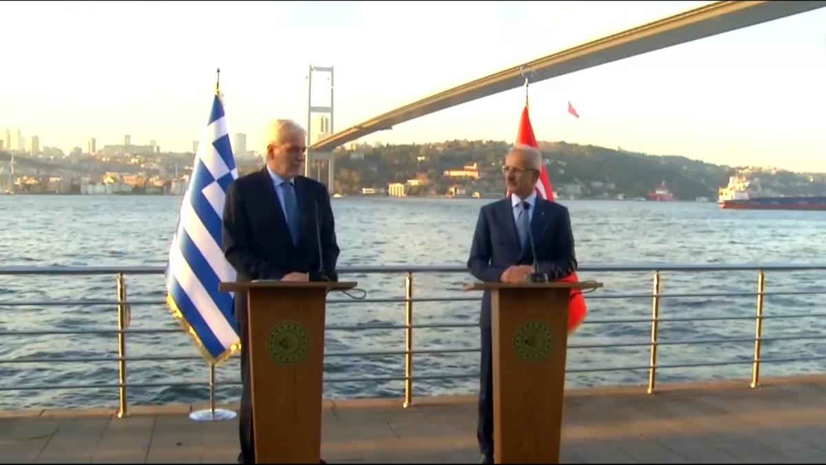 Yunan Bakan stanbul'da... "Burada olmak benim iin onur"