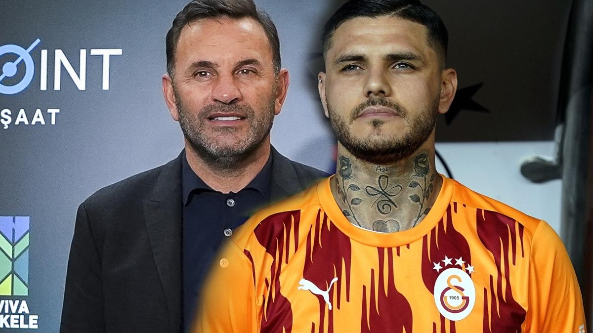 Okan Buruk'tan Icardi'ye Wanda Nara destei: Yanndayz