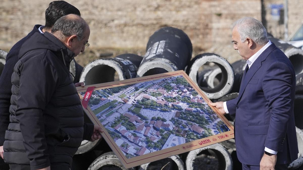 "Topkap Kaleii Meydan" projesinde almalar balad