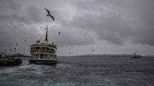 stanbul'da deniz ulamna hava engeli