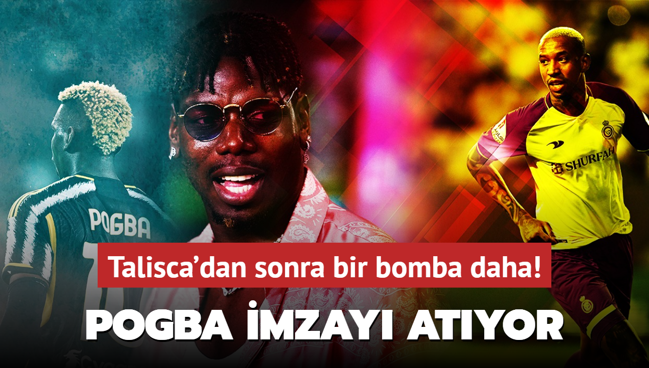 Talisca'dan sonra bir bomba daha! Paul Pogba resmen imzay atyor: Transfer hayrl olsun