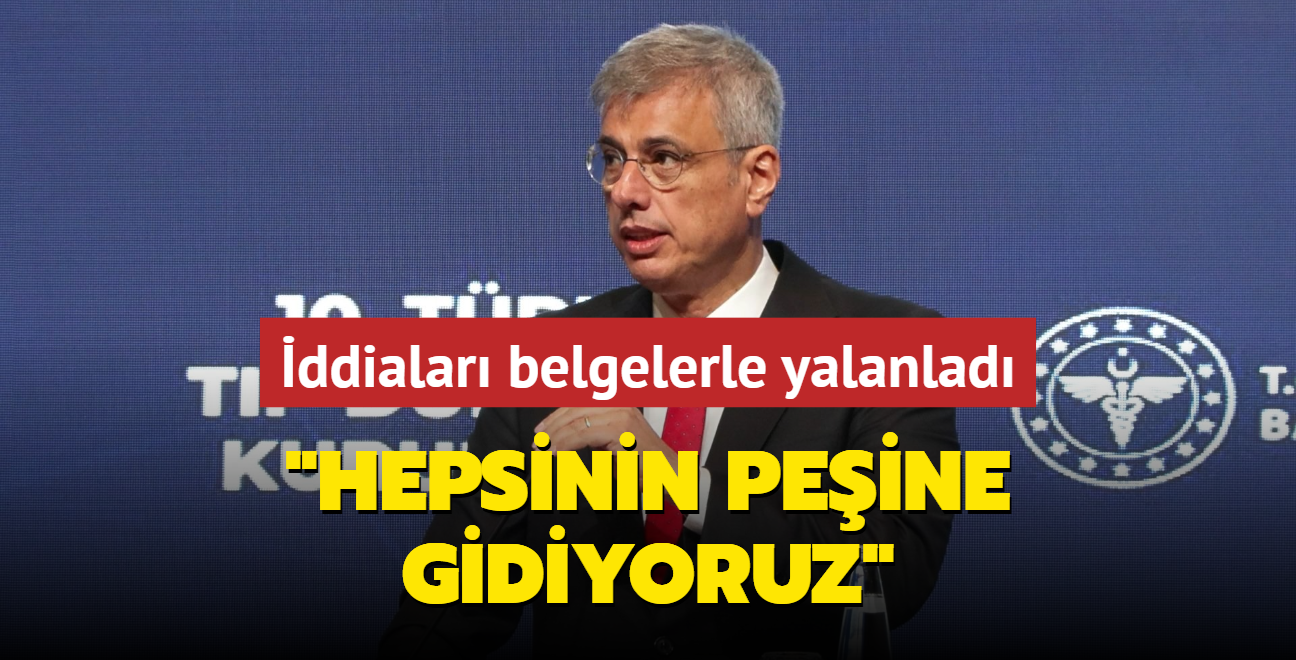 Bakan Memiolu iddialar belgelerle yalanlad: Hepsinin peine gidiyoruz