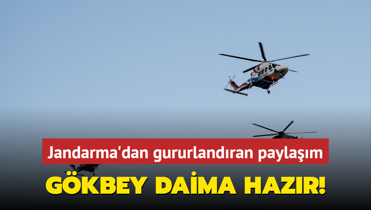 GKBEY daima hazr... Jandarma'dan gururlandran paylam!