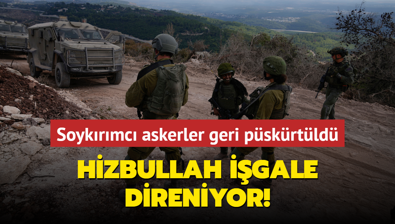 Soykrmc askerler geri pskrtld... Hizbullah igale direniyor!