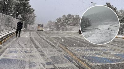 Atk, bere, eldiven ne varsa hazrlayn... stanbul'a beklenen kar geldi