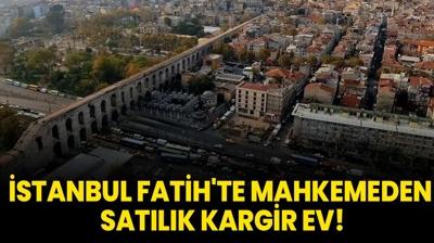 stanbul Fatih'te mahkemeden satlk kargir ev!