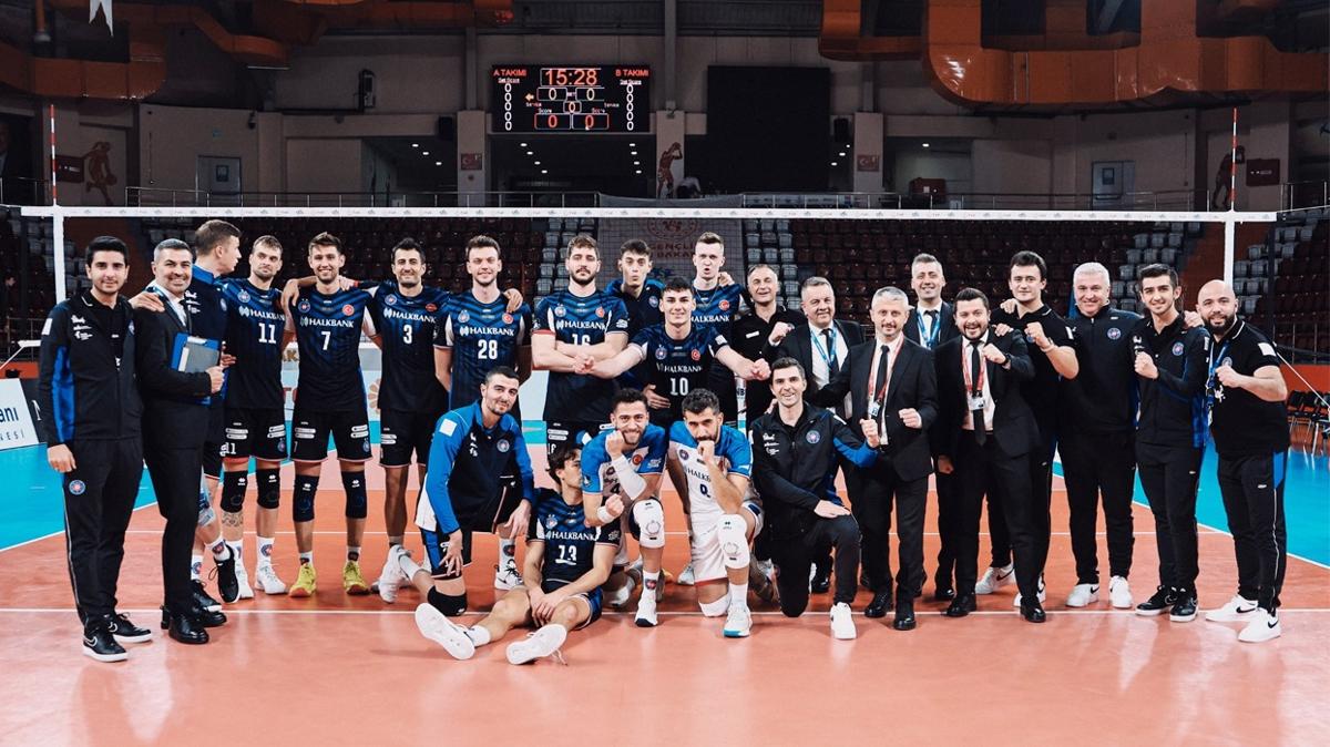 Halkbank, stanbul Genlikspor karsnda zorlanmadan kazand