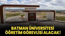 Batman niversitesi retim Grevlisi alacak!