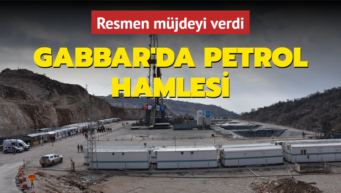 Gabbar'da petrol hamlesi: Hedef 70 bin varil