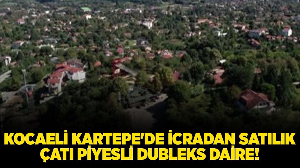 Kocaeli Kartepe'de icradan satlk at piyesli dubleks daire!