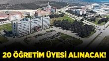 Balkesir niversitesi 20 retim yesi alacak!