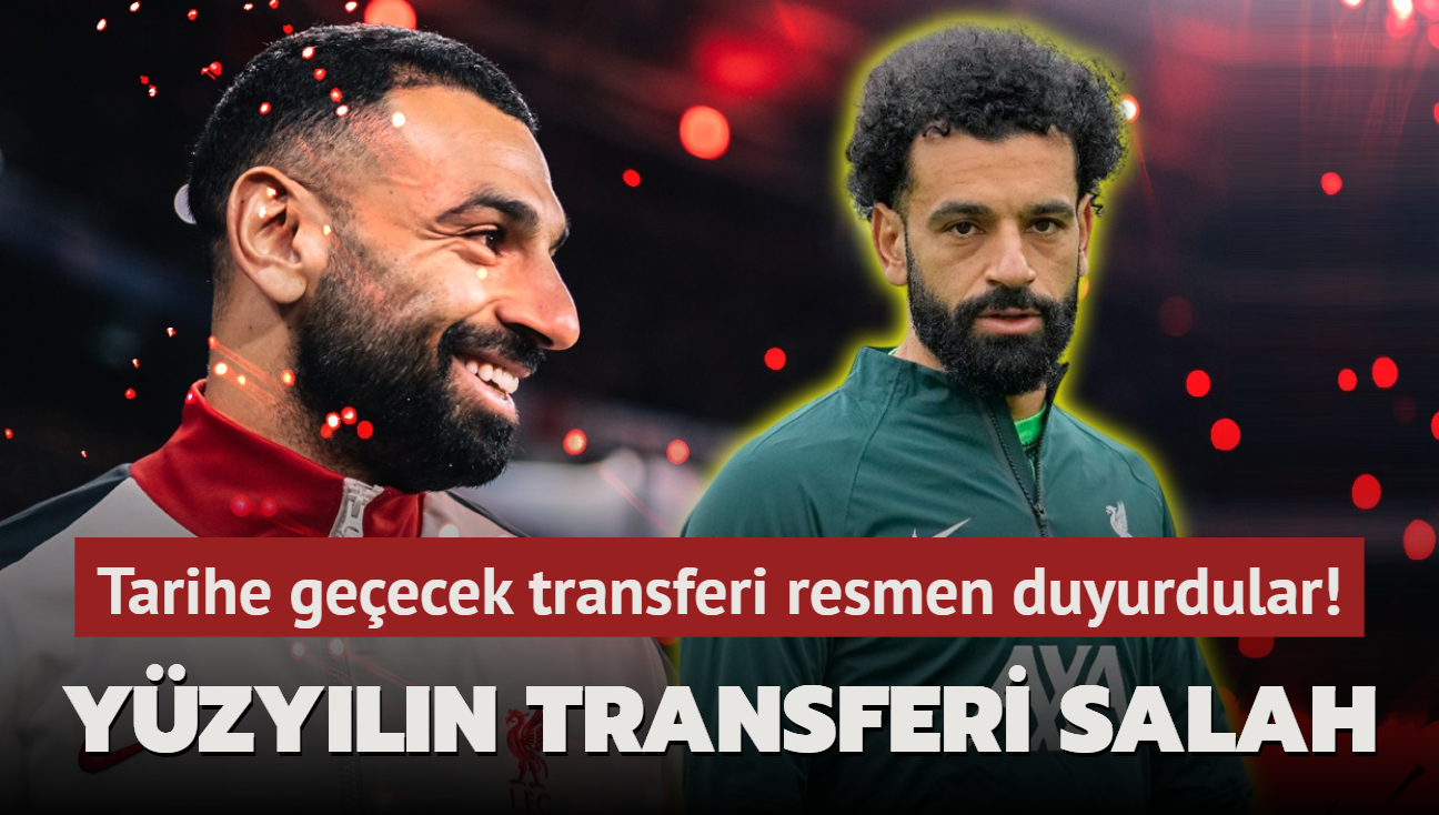 Ve yzyln transferi Mohamed Salah! Tarihe geecek transferi resmen duyurdular