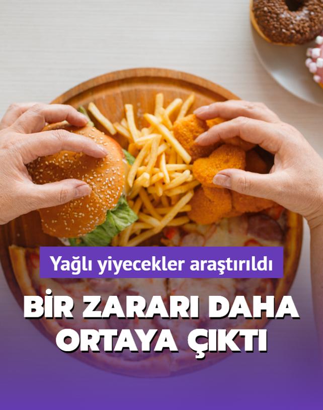 Yksek yal yiyeceklerin bir zarar daha ortaya kt