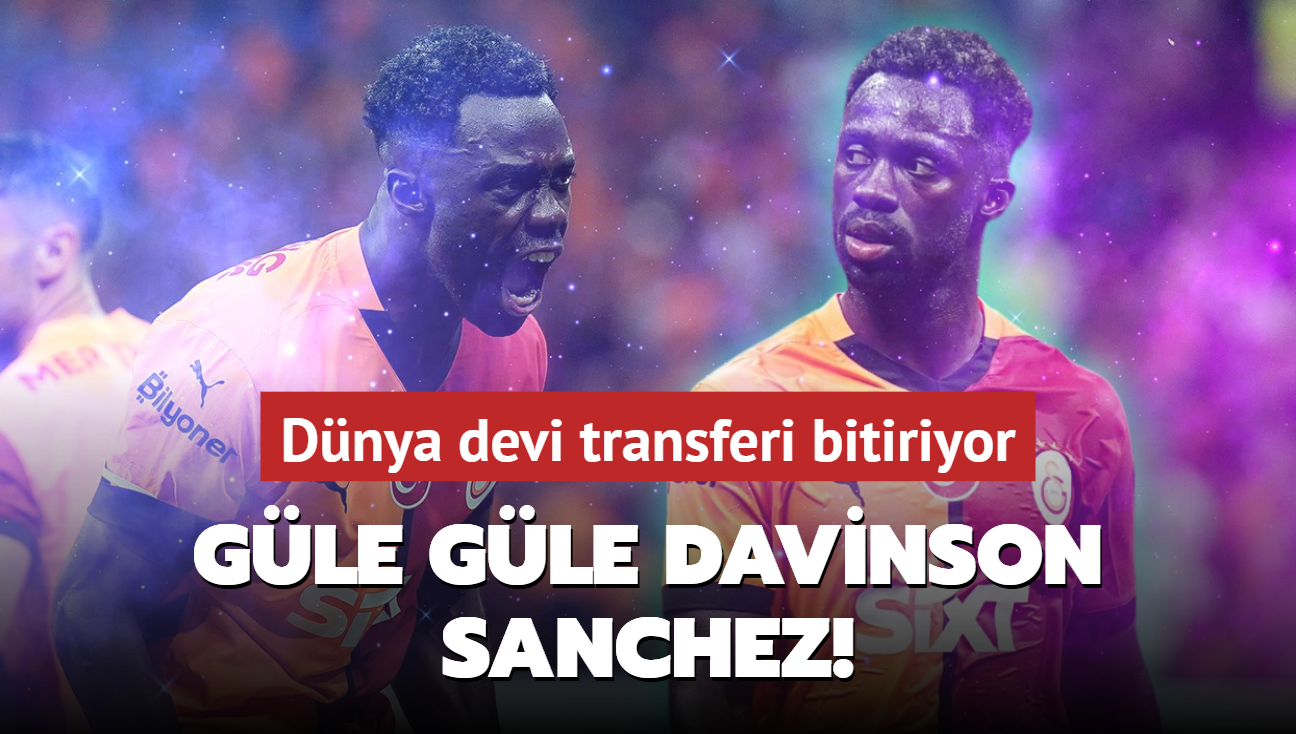 Gle gle Davinson Sanchez! Dnya devi transferi bitiriyor