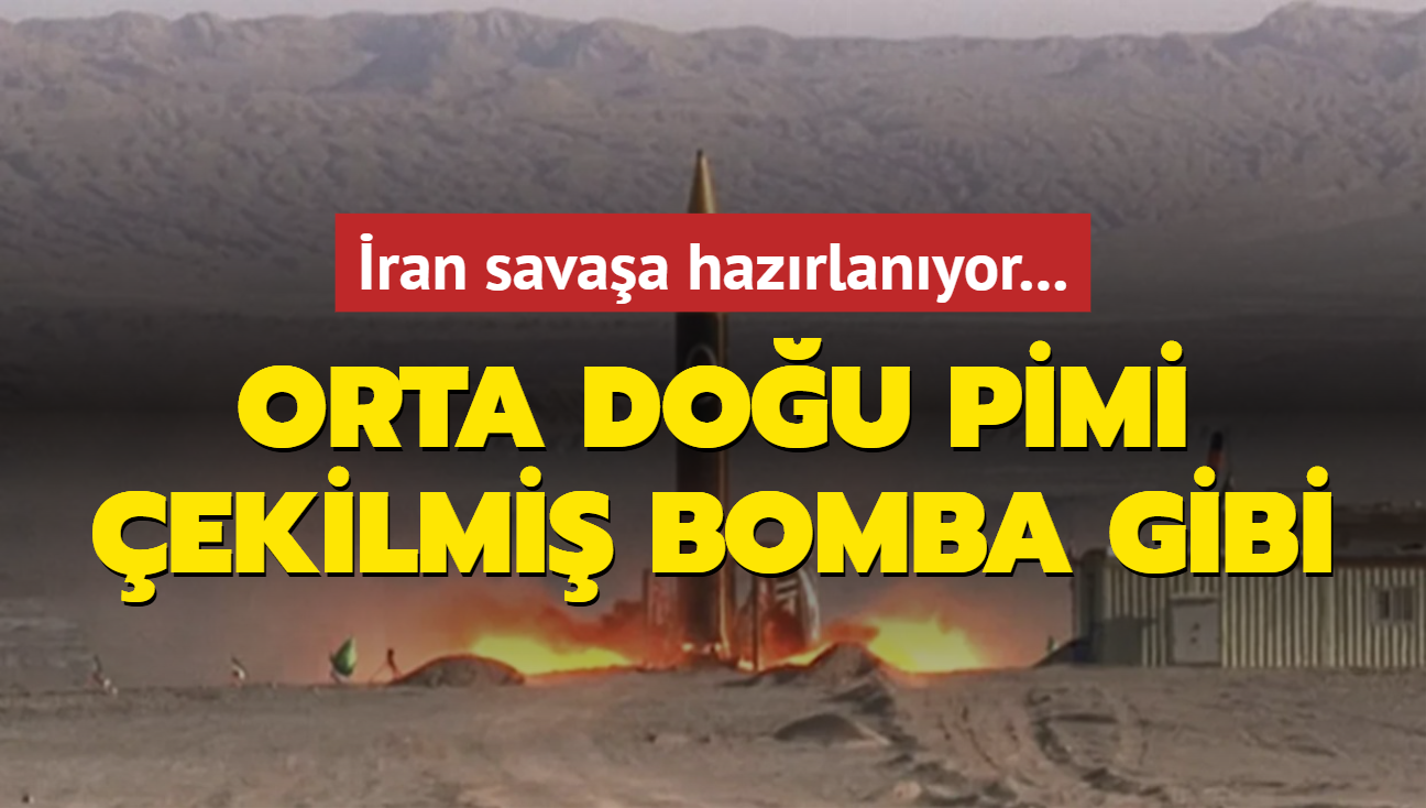 Orta Dou pimi ekilmi bomba gibi... ran savaa hazrlanyor