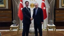 Bakan Recep Tayyip Erdoan, NATO Genel Sekreteri Mark Rutte'yi kabul etti