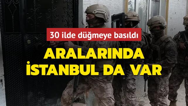 Aralarnda stanbul da var... 30 ilde dmeye basld