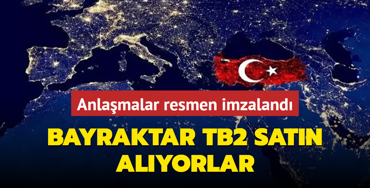 Anlamalar resmen imzaland: Bir lke daha Bayraktar TB2 satn alyor