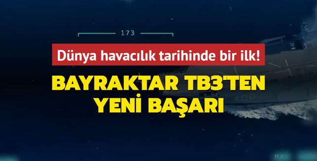 Bayraktar TB3 SHA'nn uu testleri devam ediyor