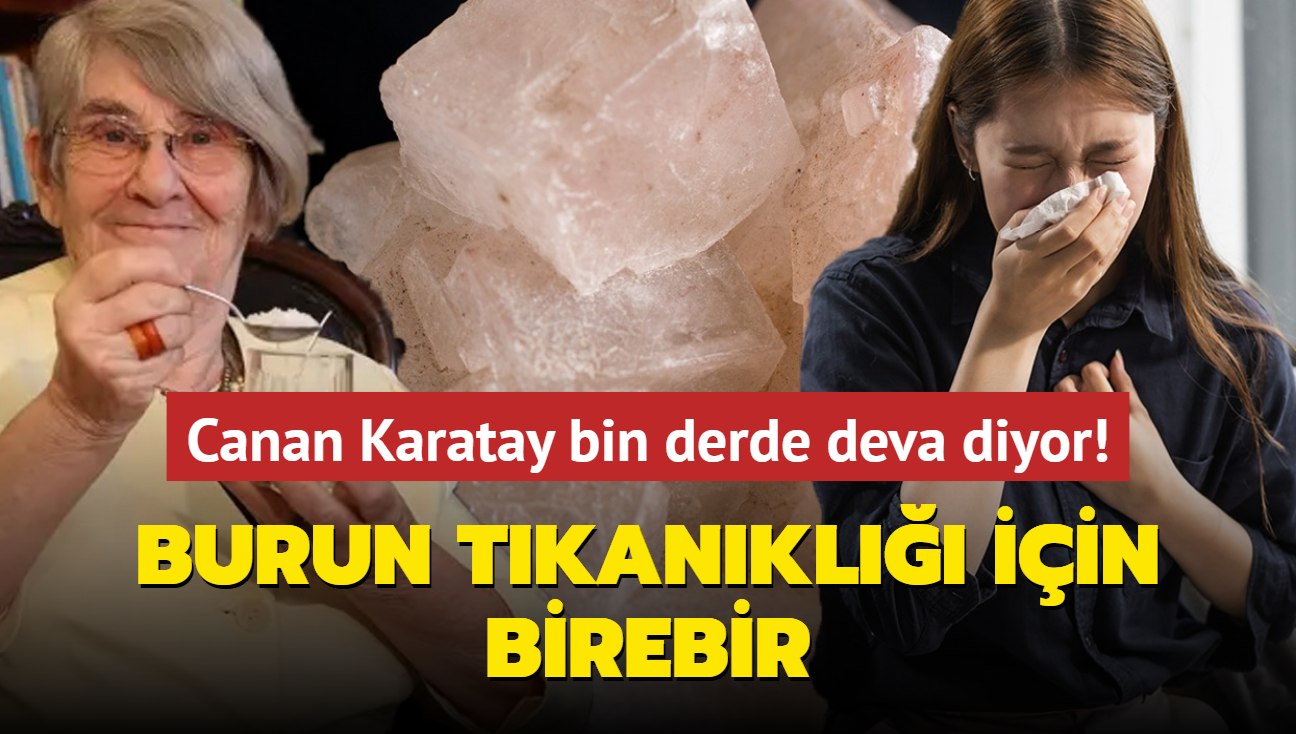 Canan Karatay bin derde deva diyor! Burun tkankl iin birebir! ster emin ister suya atn