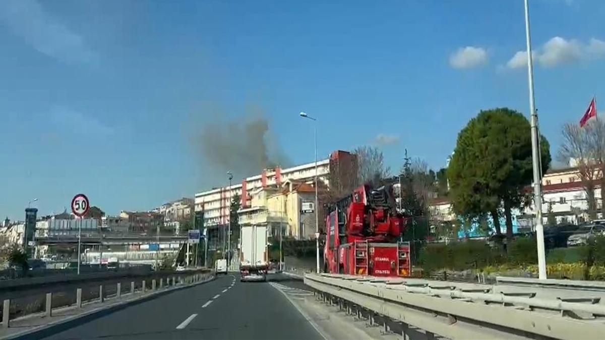 stanbul Eitim ve Aratrma Hastanesi'nde yangn panii