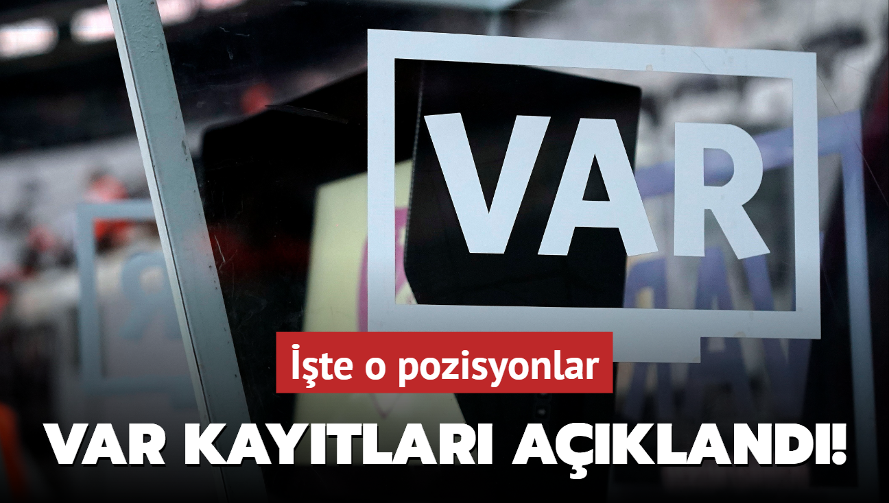 VAR Kaytlar akland! te o pozisyonlar