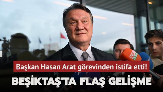 Bakan Hasan Arat grevinden istifa etti! Beikta'ta fla gelime