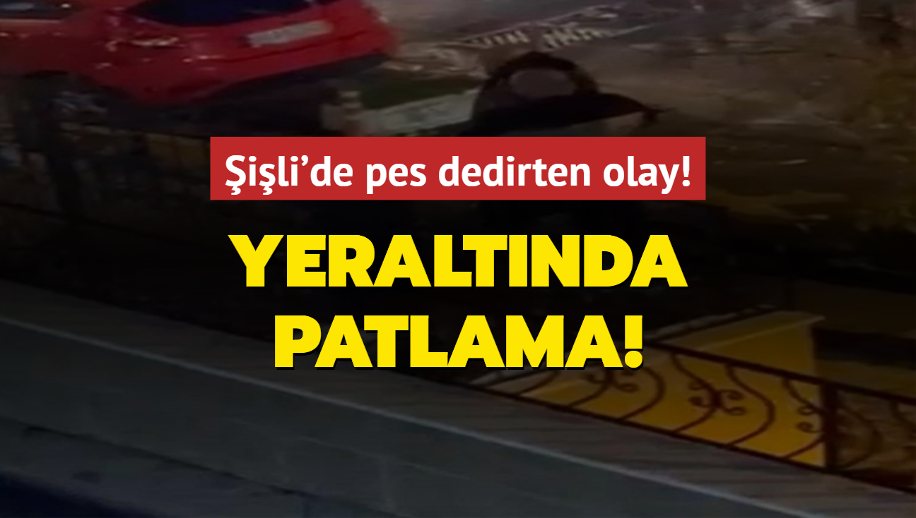 ili'de pes dedirten olay! Yeraltnda patlama!