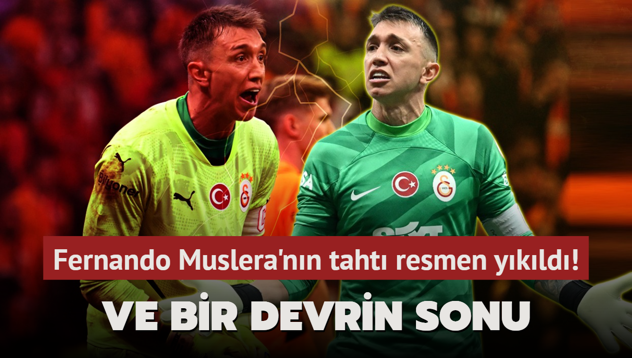 Ve bir devrin sonu! Fernando Muslera'nn taht resmen ykld