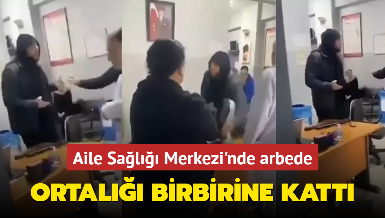 Aile Sal Merkezi'nde tehditler havalarda uutu: Ortal birbirine katt