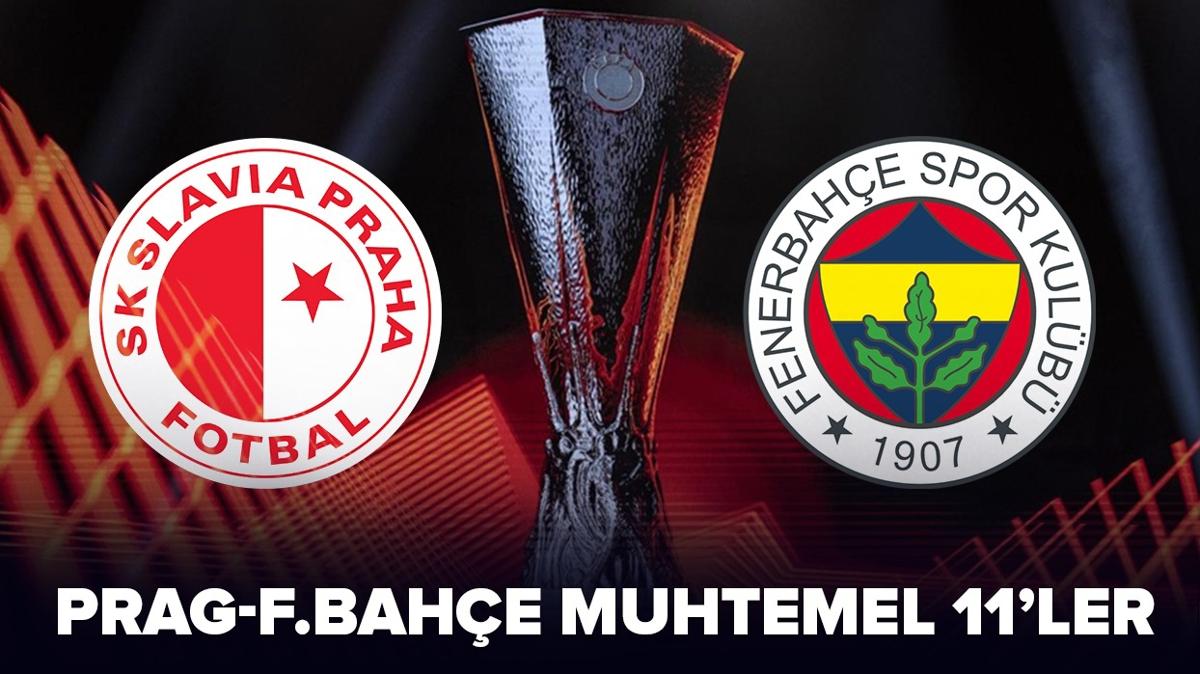 Prag-Fenerbahe ma kadrosu belli oldu! te Avrupa Ligi Slavia Prag-Fenerbahe mann muhtemel 11'leri