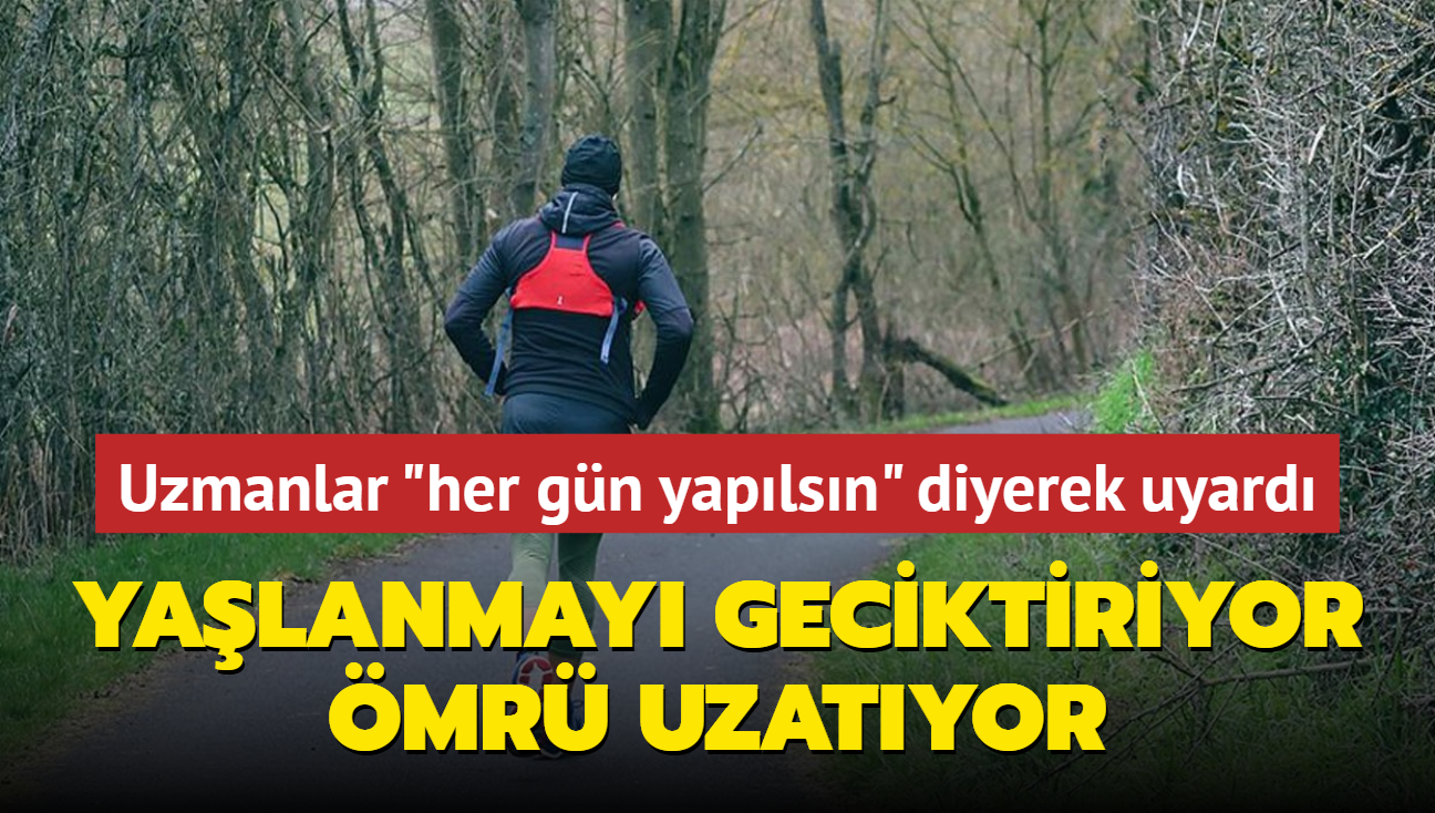 Yalanmay geciktiriyor, mr uzatyor... Uzmanlar "her gn yaplsn" diyerek uyard