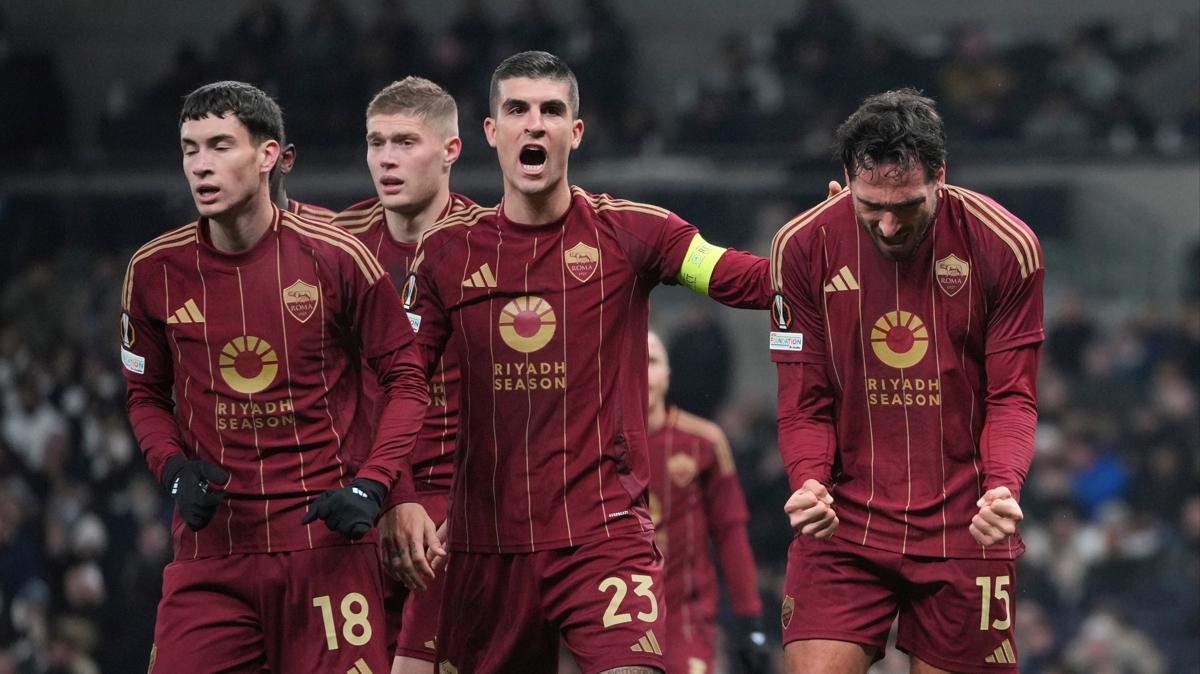 tottenham roma avrupa ligi fotoraflar resimleri
