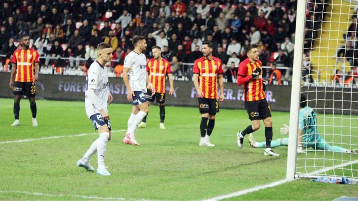 Kayserispor'un cezas belli oldu