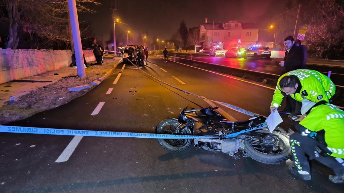 Ktahya'da motosiklet kazas: Jandarma personeli hayatn kaybetti