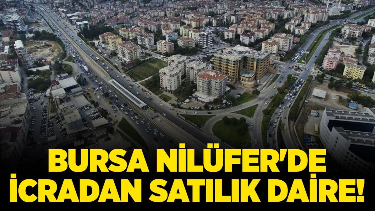 Bursa Nilfer'de icradan satlk daire!