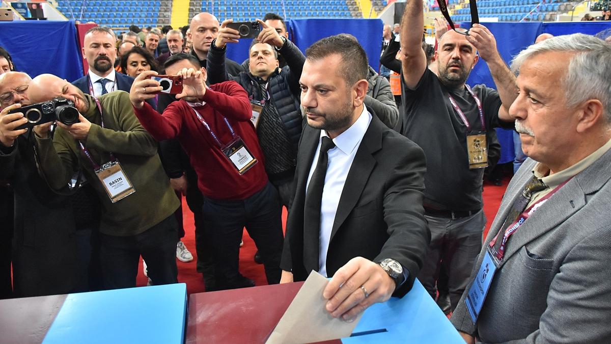 Tek aday olarak girmiti! Trabzonspor'da Erturul Doan yeniden bakan seildi!
