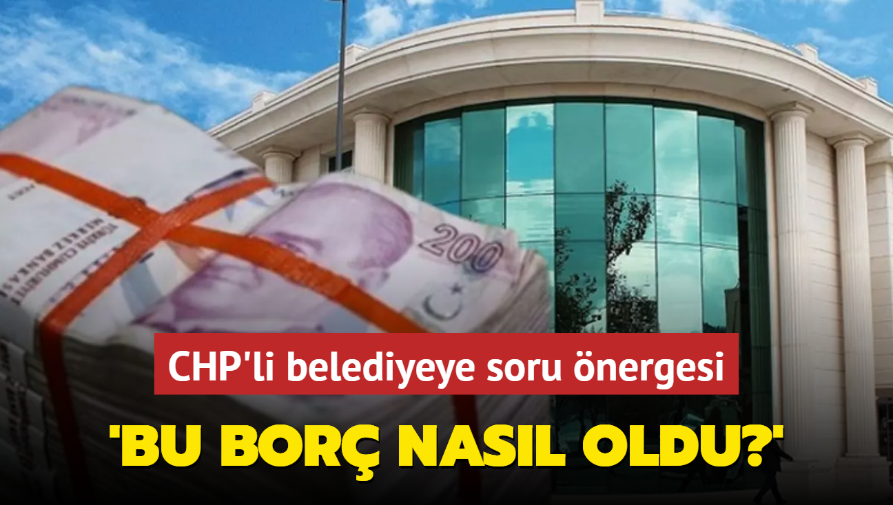 Beykoz Belediyesi'nin borlar AK Parti'nin soru nergesi ile aratrlacak