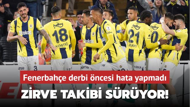 MA SONUCU: Fenerbahe 3-1 Gaziantep FK