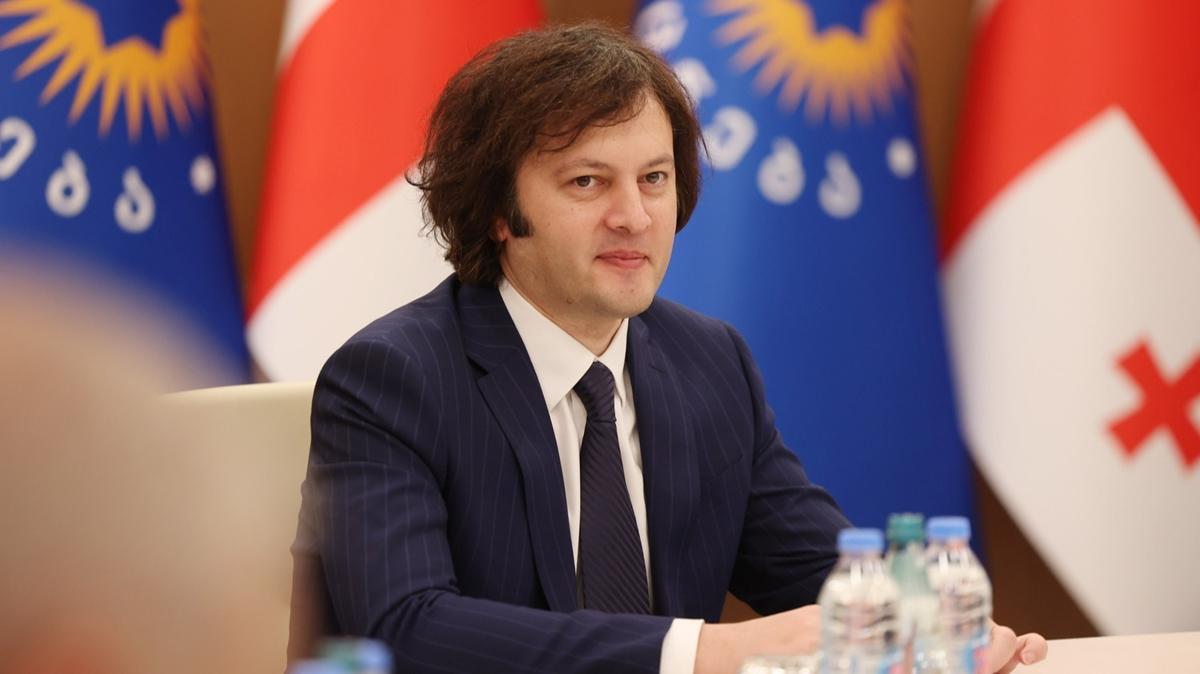 Grcistan Babakan Kobakhidze'den AB aklamas