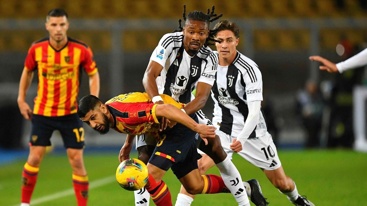 Juventus, Lecce deplasmannda 2 puan brakt