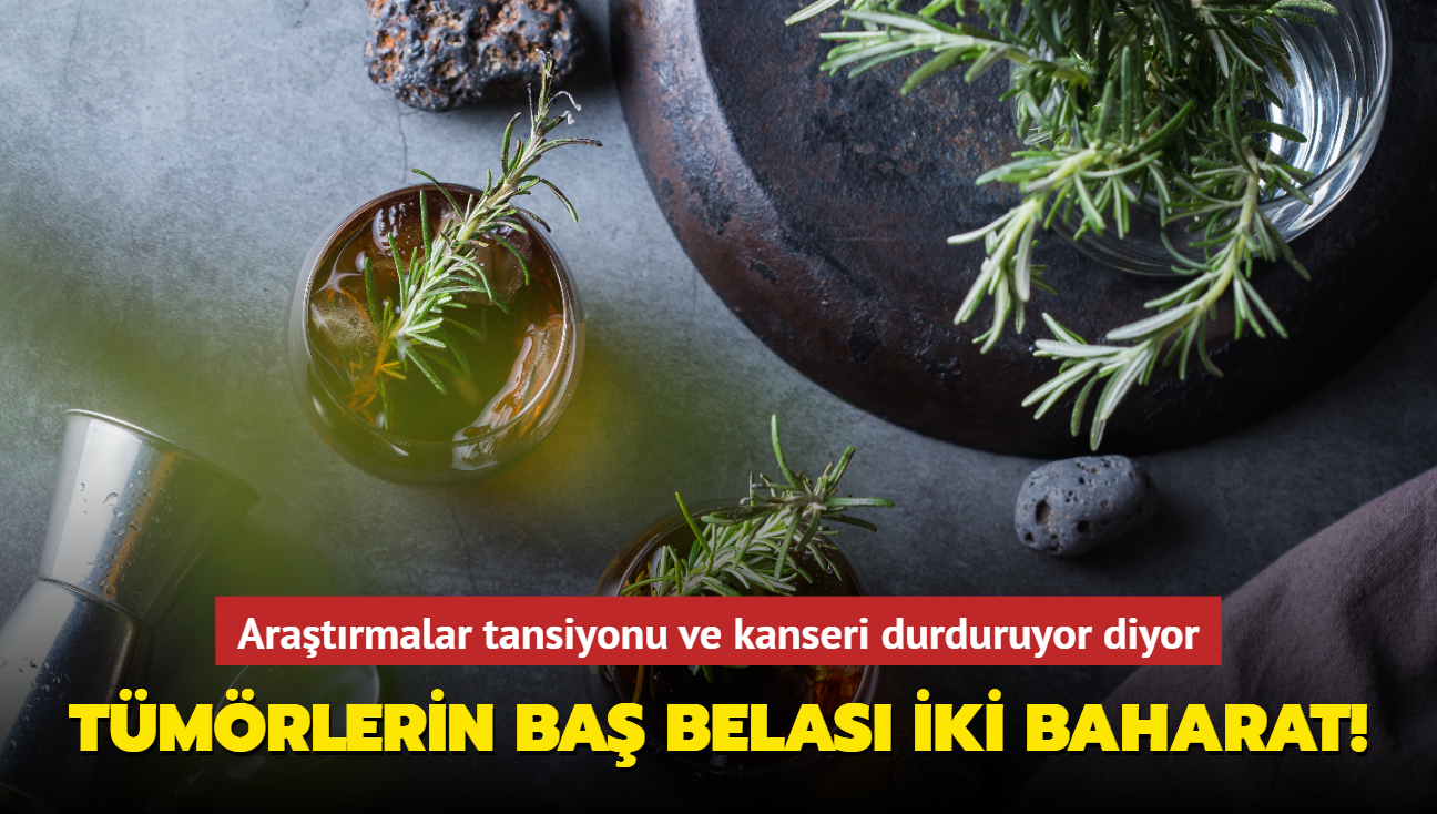 Tmrlerin ba belas iki baharat! Aratrmalar tansiyonu ve kanseri durduruyor diyor